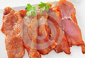 Raw chicken meat