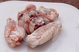 Raw chicken ready for cooking and roast