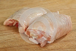 Raw Chicken Thighs