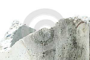 Raw of concrete cracked texture