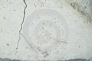 Raw of concrete cracked texture