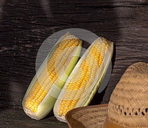 Raw corn