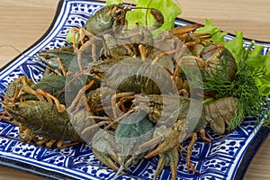 Raw Crayfish