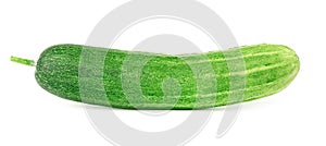 raw cucumber isolate on white background