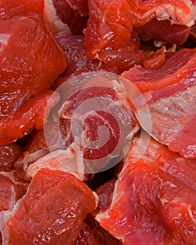 Raw Diced Beef