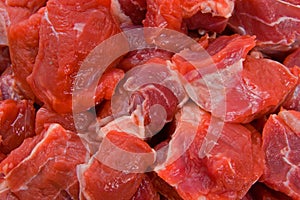 Raw Diced Beef