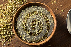 Raw Dried Green Greek Oregano Spice