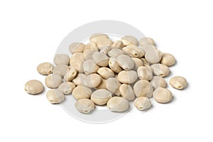 Raw dried white lupin seeds