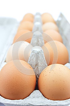 Raw eggs