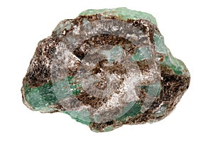 Raw emerald
