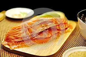 Crudo filetto da salmone 