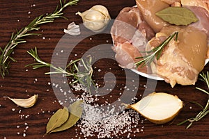 Raw food ingredients