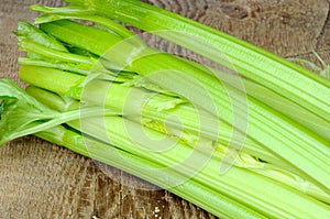 Raw fresh celery