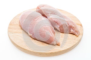 Raw fresh chicken meat