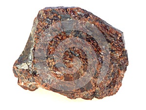 Raw garnet