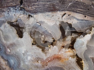 Raw Geode Close Up