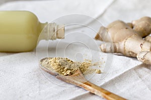 Raw Ginger Natural Remedies and Food