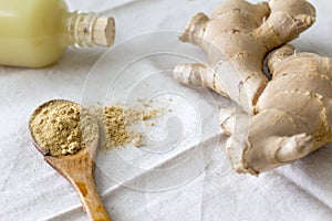 Raw Ginger Natural Remedies and Food