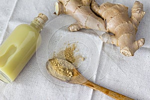 Raw Ginger Natural Remedies and Food