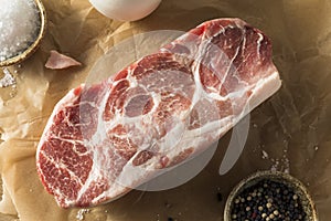 Raw Grass Fed Pork Shoulder