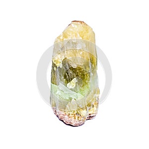 Raw Green Calcite Crystal Healing Tower Stone