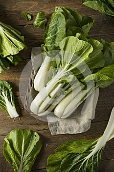 Raw Green Organic Bok Choy