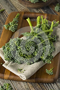 Raw Green Organic Broccolini