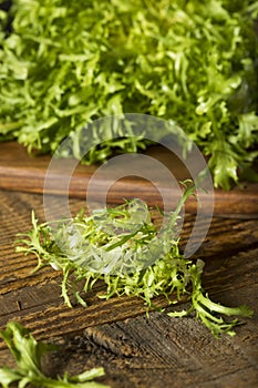 Raw Green Organic Frisee Lettuce