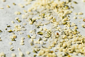 Raw Green Organic Hemp Seeds