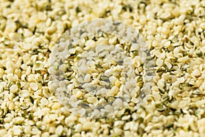 Raw Green Organic Hemp Seeds