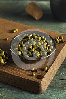 Raw Green Organic Marinated Capers