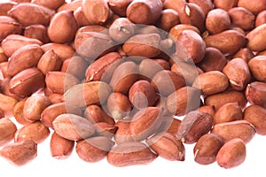 Raw Groundnuts Isolated