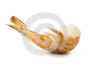 Raw headless shrimp