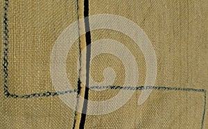 Raw Hemp Fibere Woven Textile Fabric