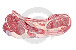 Raw Lamb Chops