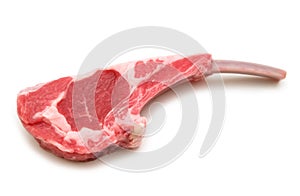 Raw lamb meat