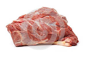 Raw lamb meat