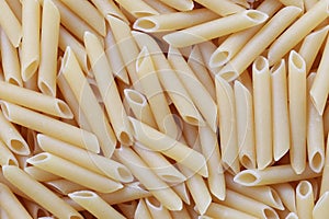 Raw Macaroni background.