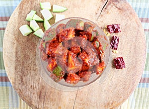 Raw Mango Pickle