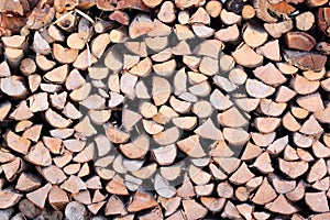 Raw material of fuelwood.