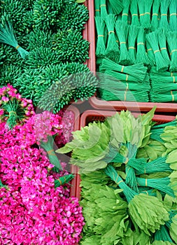 Raw materiral decoration, Vietnam Tet