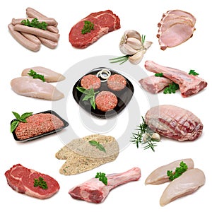 Raw Meat Product Sampler