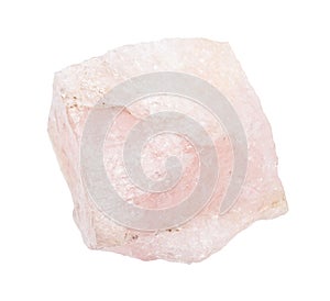 raw Morganite (Vorobyevite, pink Beryl) stone