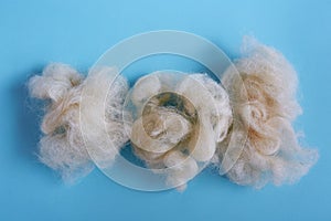 Raw Natural Wool Fiber