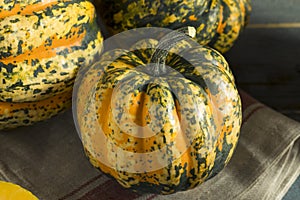 Raw Orange Conffeti Acorn Squash