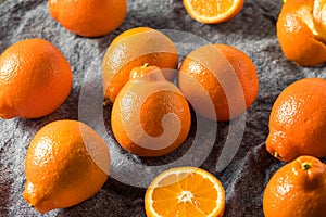 Raw Orange Organic Mineola Tangelo Fruit