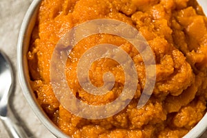 Raw Orange Organic Pumpkin Puree