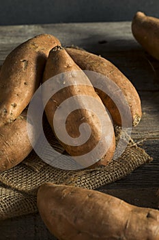 Raw Orange Organic Sweet Potato Yams