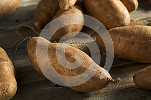 Raw Orange Organic Sweet Potato Yams