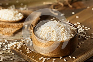 Raw Organic Arborio Rice